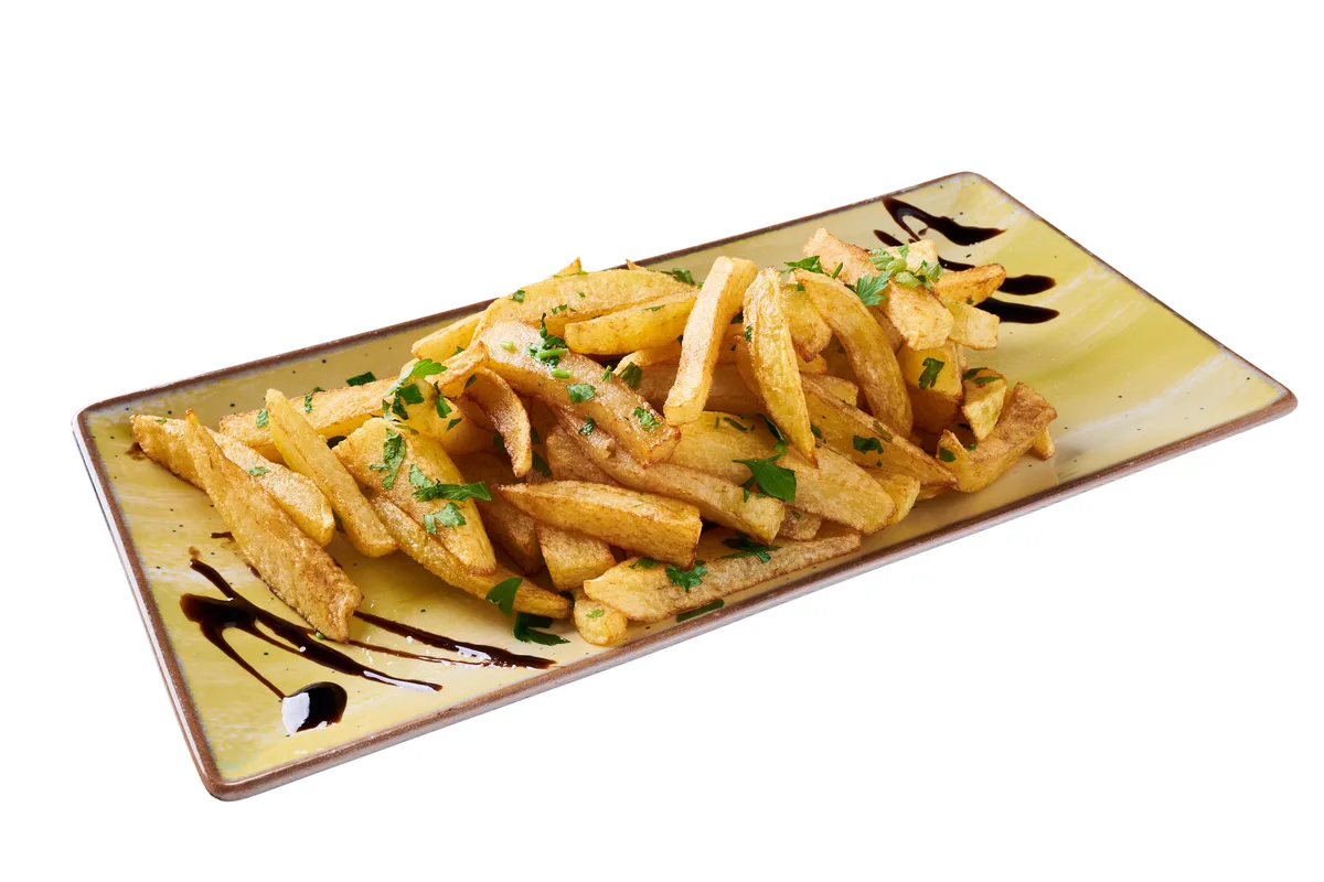 Patatine fritte all’aglio e prezzemolo