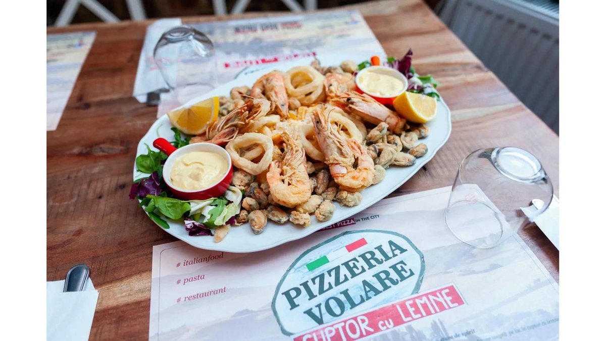 Piatto Fritto Misto con patattine fritte