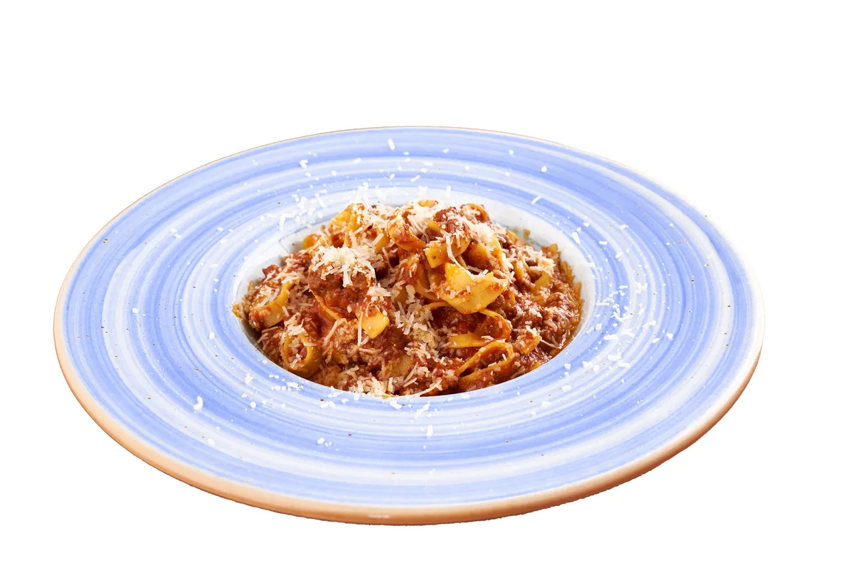 Tagliatelle al ragu di castrato
