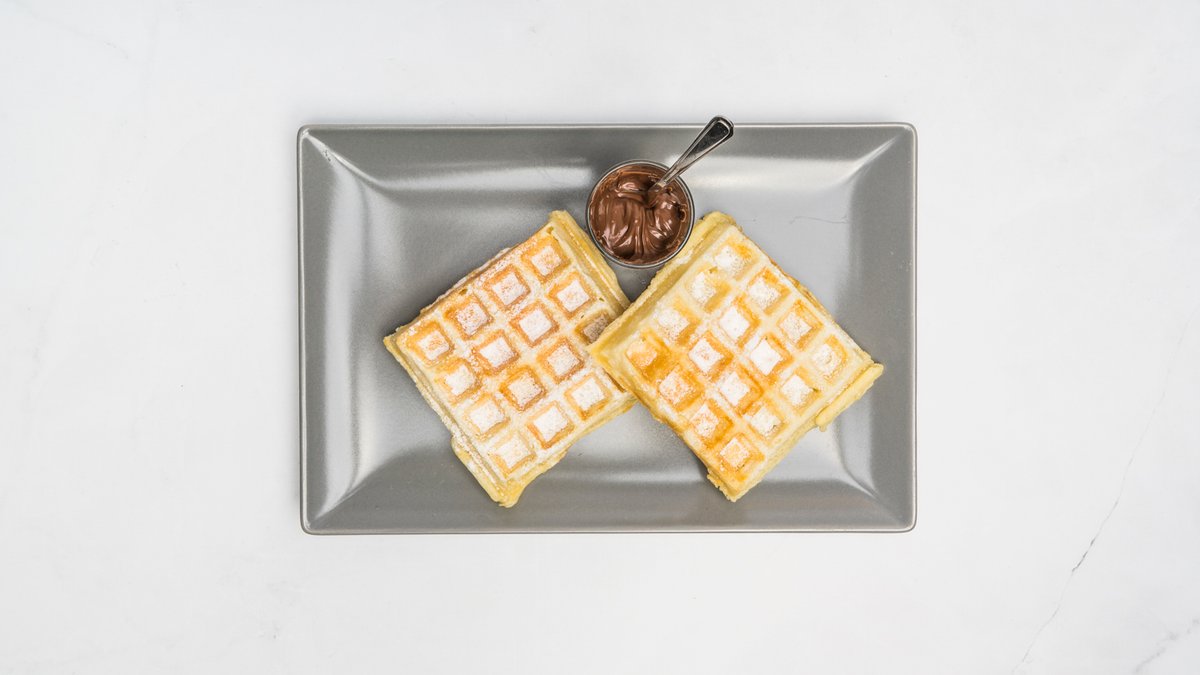 Domácí teplé wafle