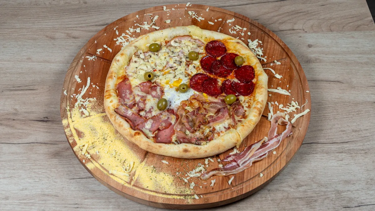 Quattro stagioni pizza 22cm