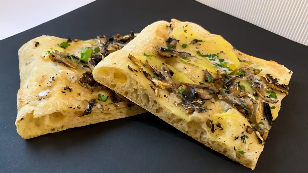 Patate e tartufo VEGANA Pizza