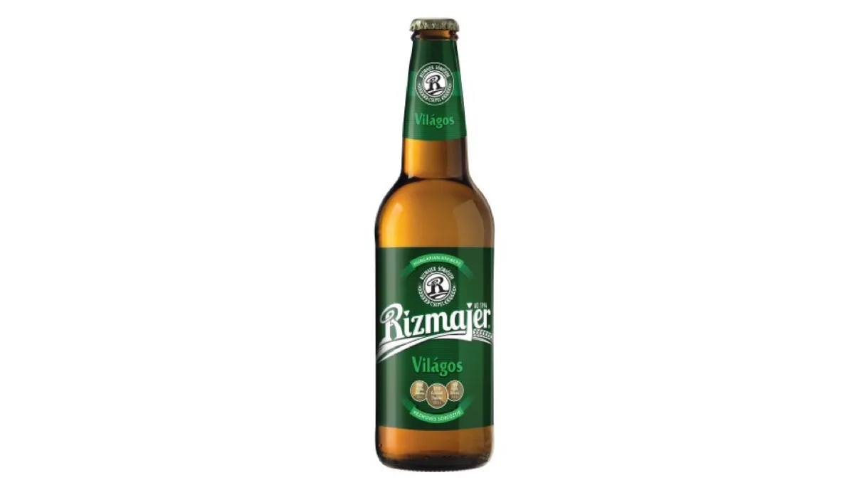 Rizmajer Kézműves Sör Világos 500ml (üveges)