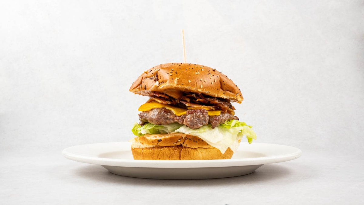 BBQ smokey plac burger