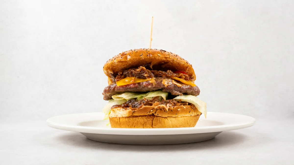 Dry aged burger