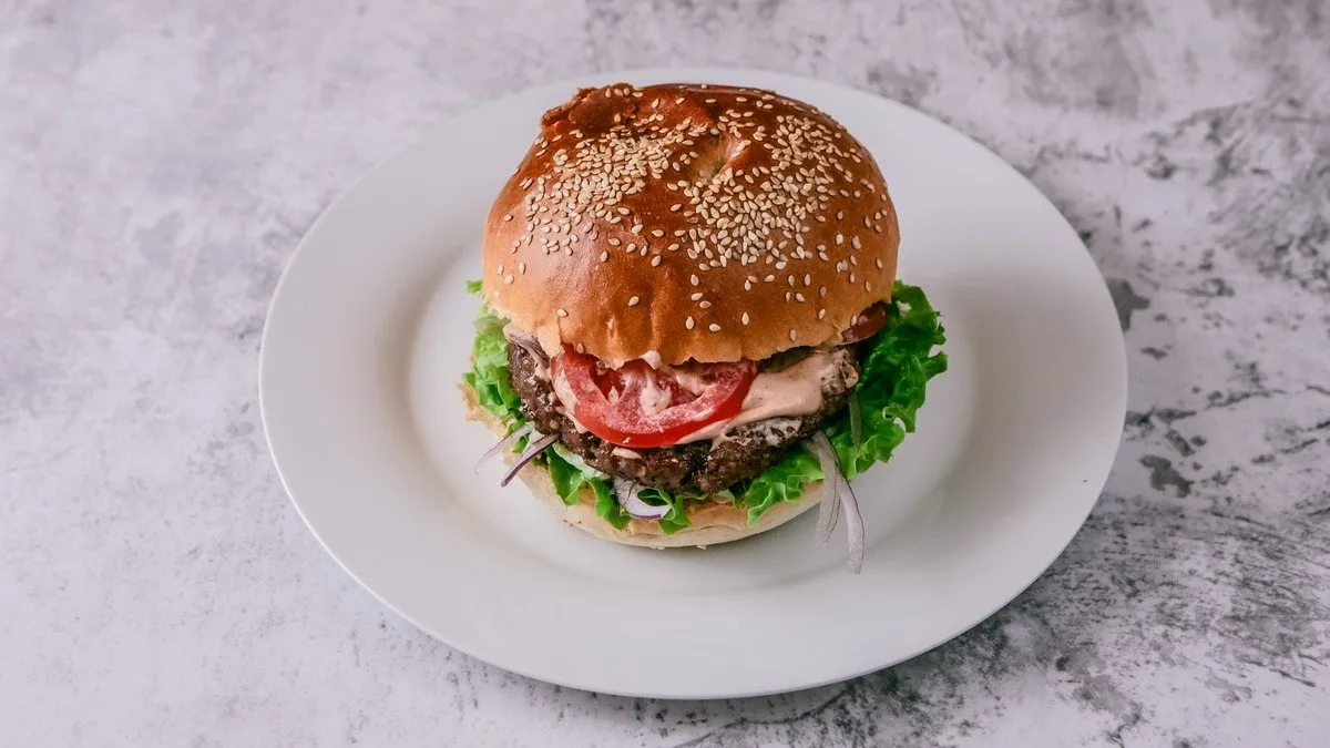 Old school burger