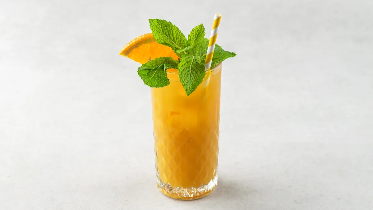 Lemoniada mango-pomarańcza