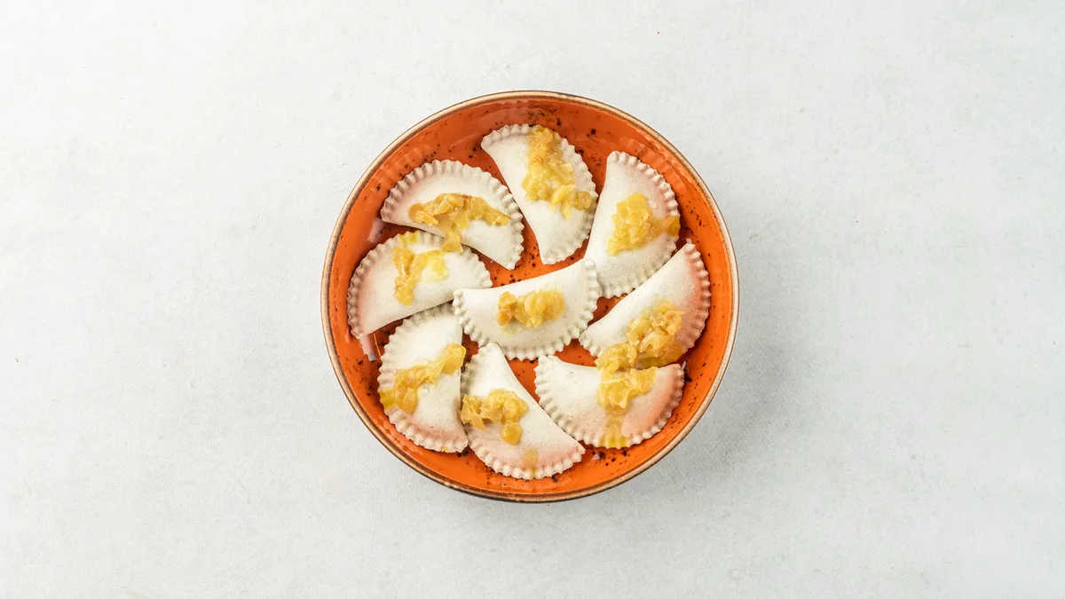 Pierogi gryczane ruskie