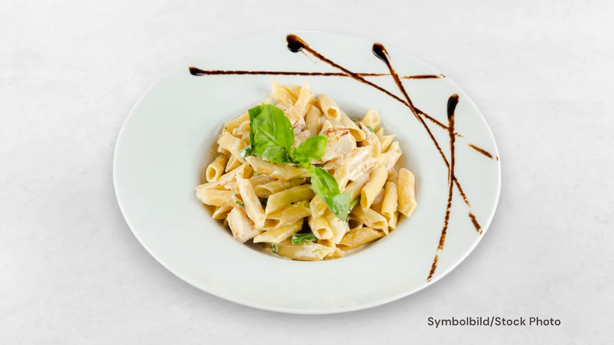 Pasta Chicken Soße