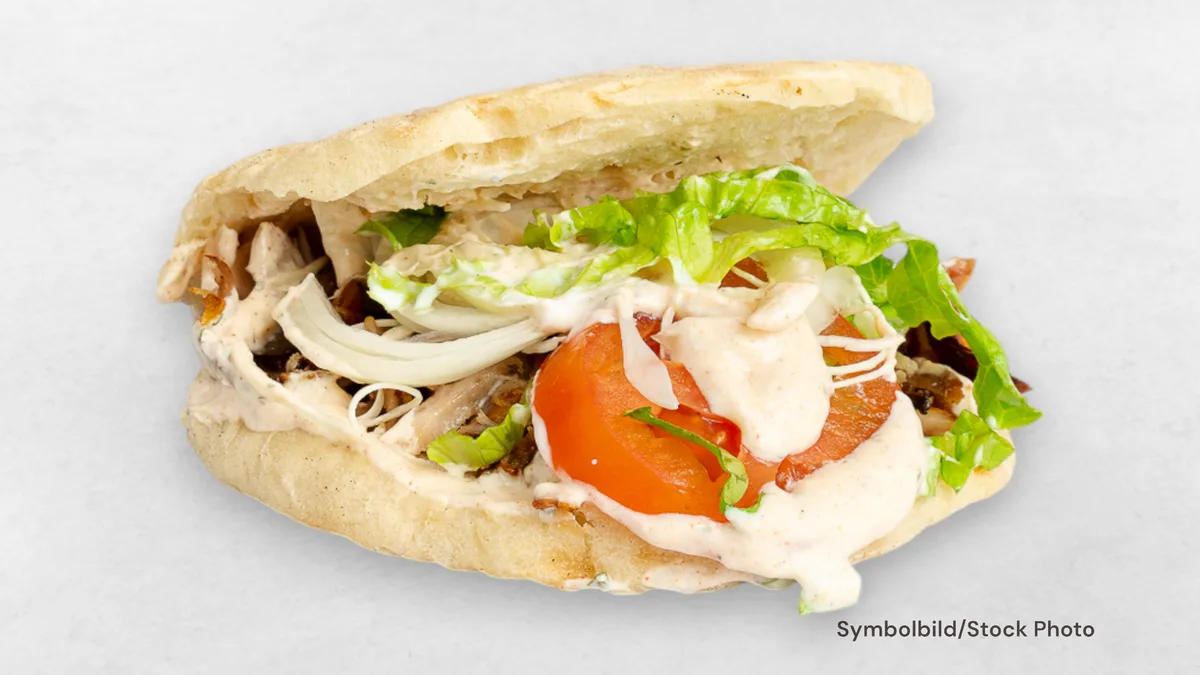 Vegetarier Kebab