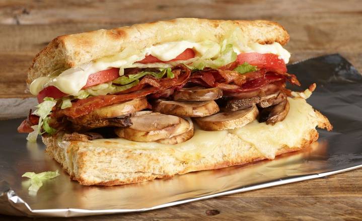 Half Bacon Mushroom Melt