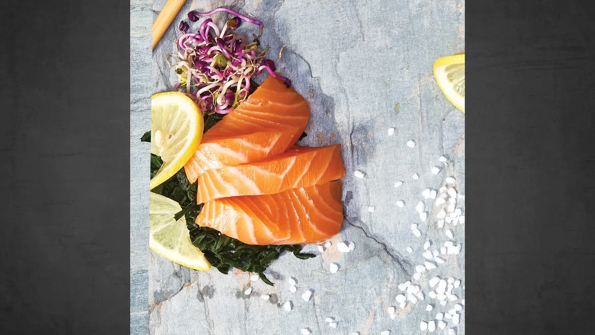 Sake sashimi (3 db)