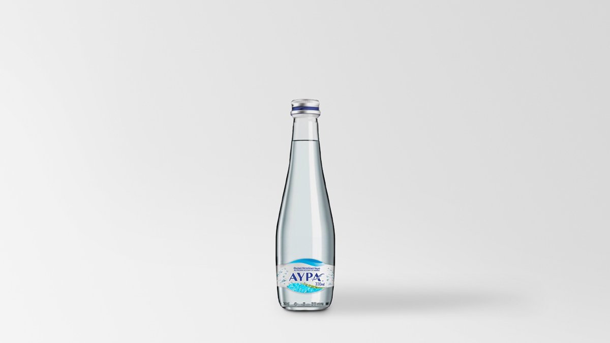 Ανθρακούχο Νερό Αύρα 0.25 l