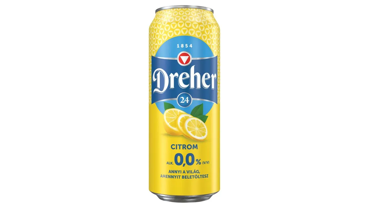 Dreher 24 citromos alkoholmentes 0,5 l