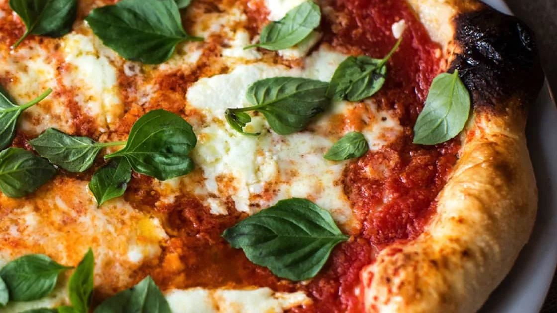 Margherita pizza