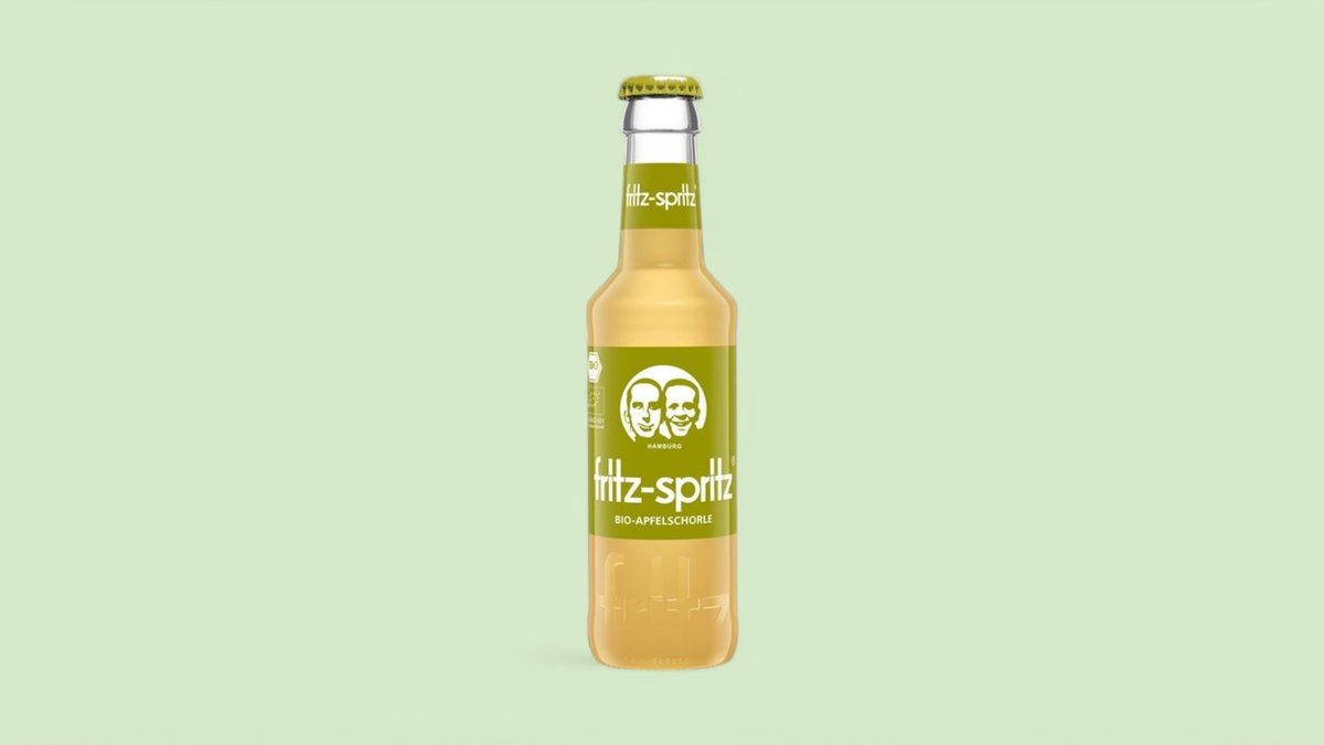 Fritz-Spritz Bio-Apfelschorle 0,2 l