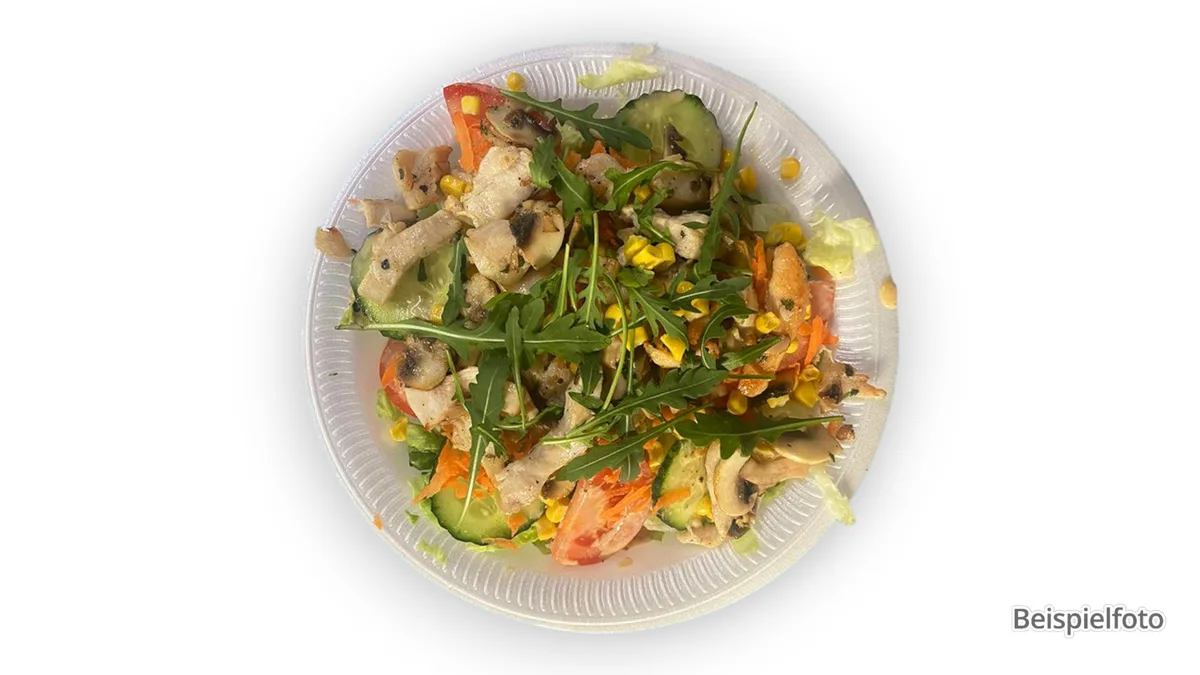 Großer bunter Salat