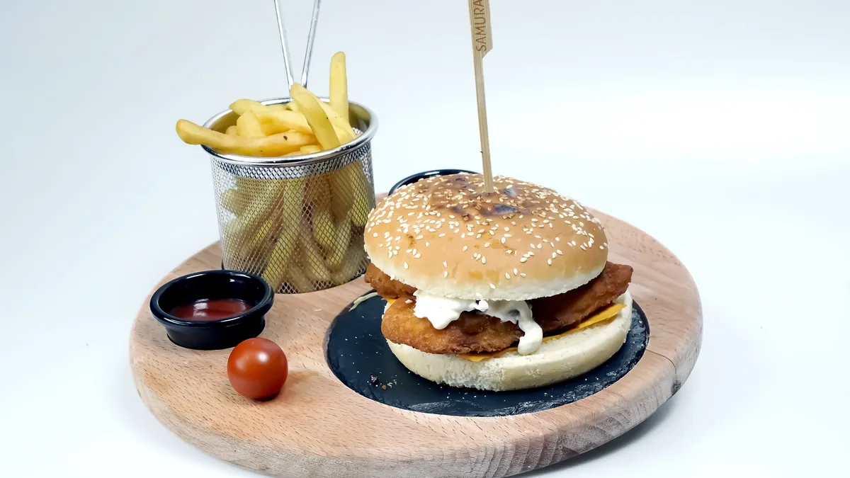 Chicken burger