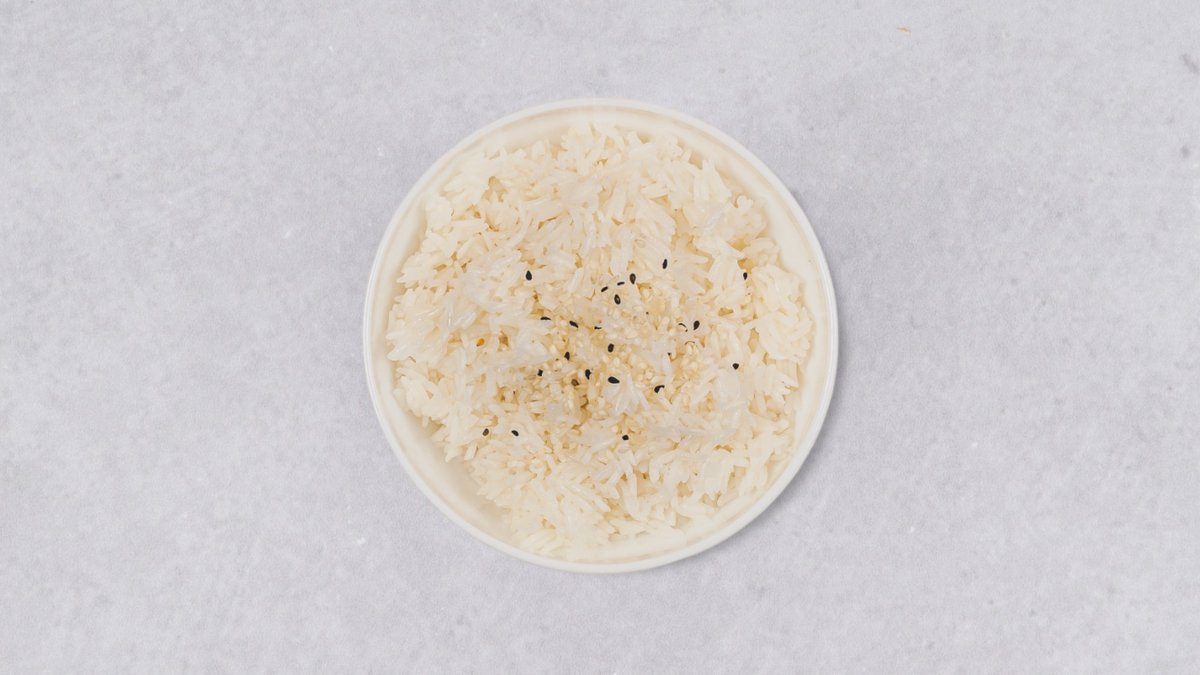 Steamed rice