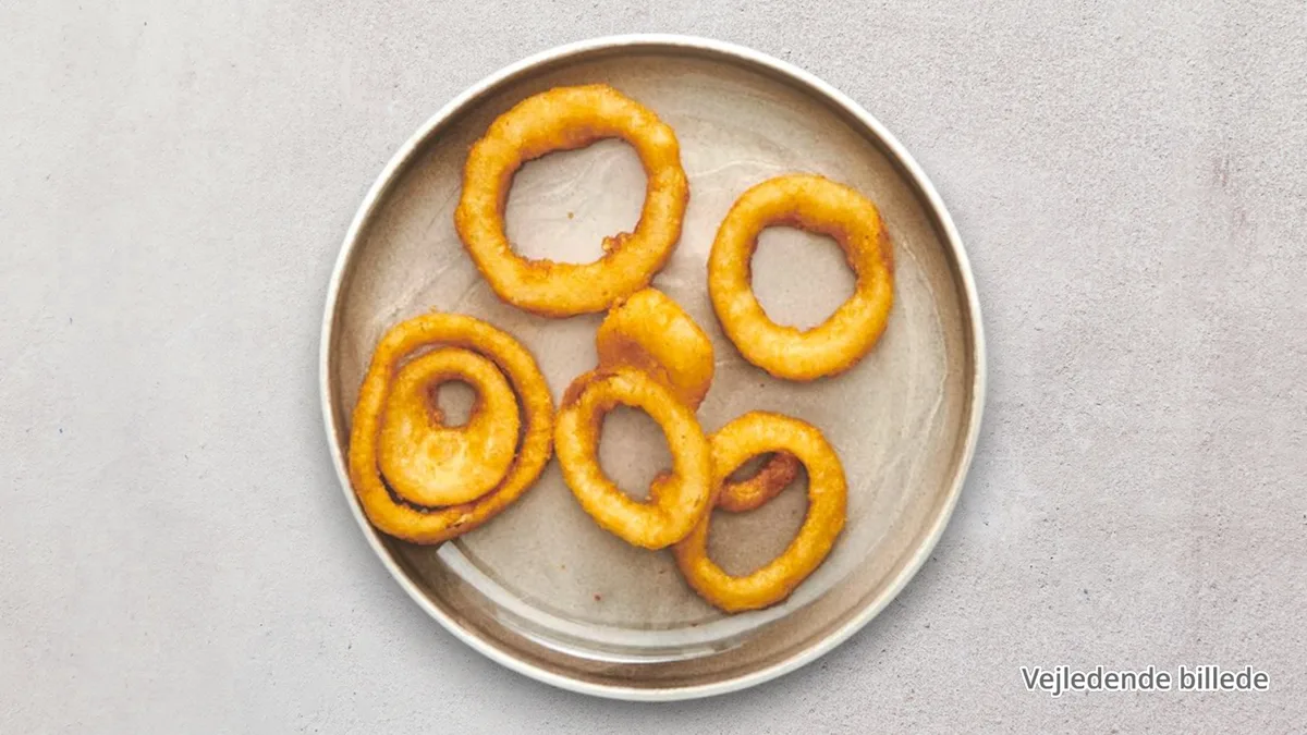 Onion rings (6 stk) (V)