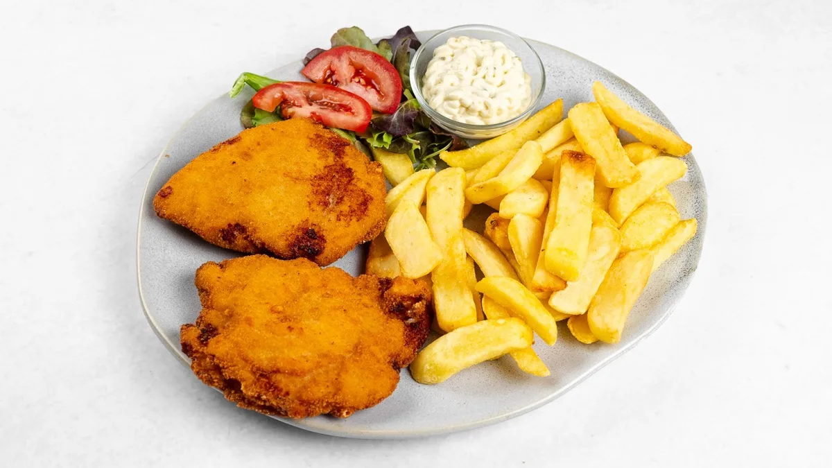 Cordon Bleu s pomfrijem