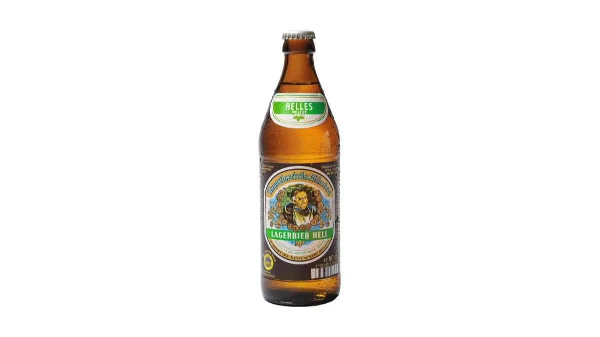Augustiner Lager Hell Glasflasche 0,5l