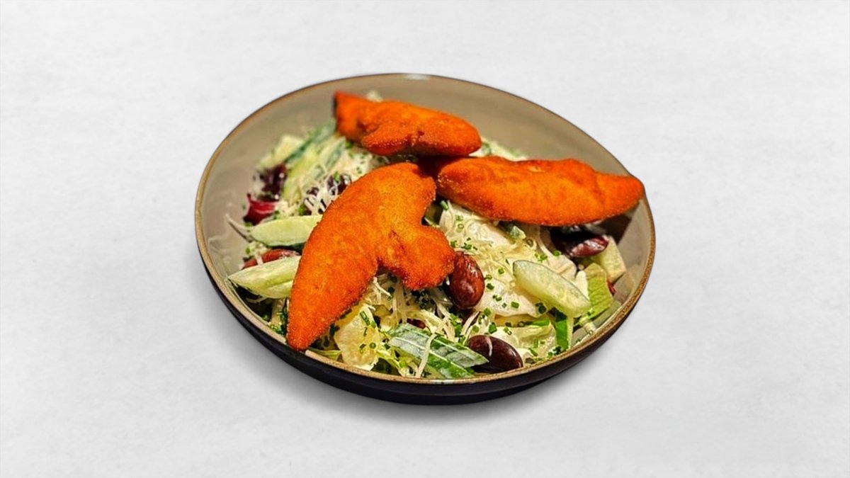 Bayrischer Backhendlsalat