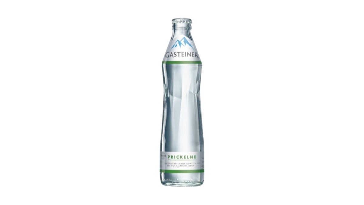 Gasteiner Mineralwasser Prickelnd Glasflasche 0,25l