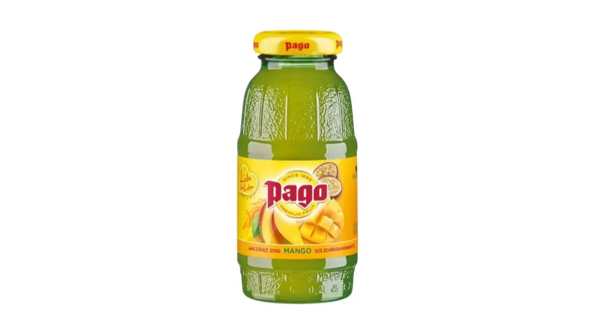 Pago Mango Glasflasche 0,2l
