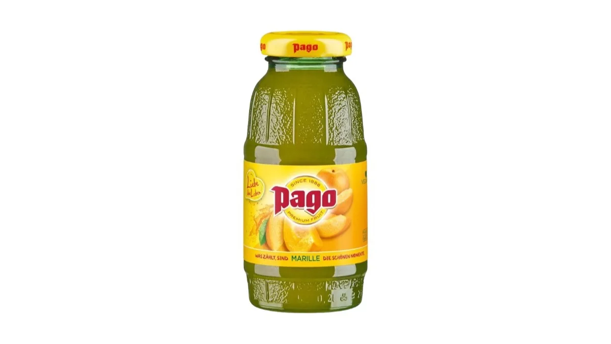 Pago Marille Glasflasche 0,2l