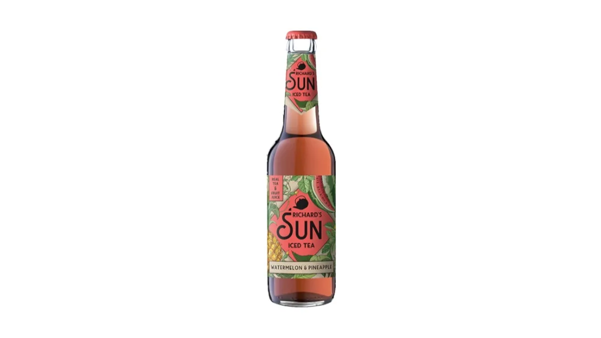 Richard's Sun Iced Tea Watermelon and Pineapple Glasflasche 0,33l