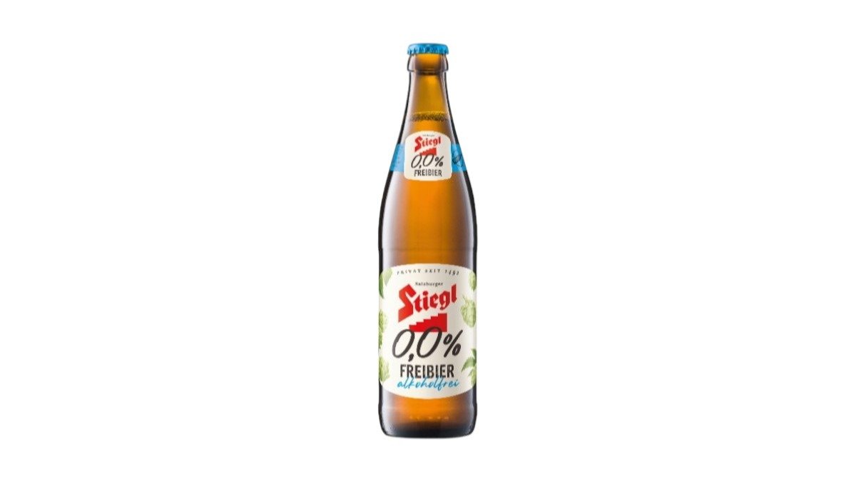 Stiegl Freibier Alkoholfrei Glasflasche 0,5l