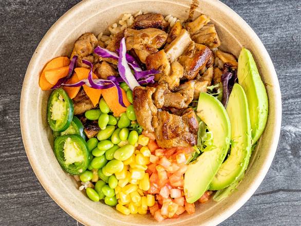 Chicken Grill Poke Bowl