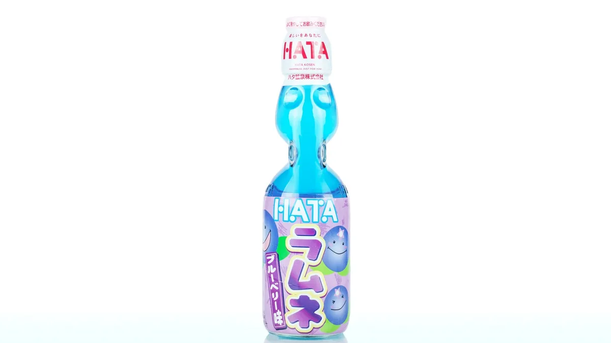 Blueberry Ramune Soda