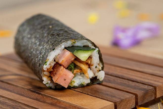 Spam Musubi Hand Roll