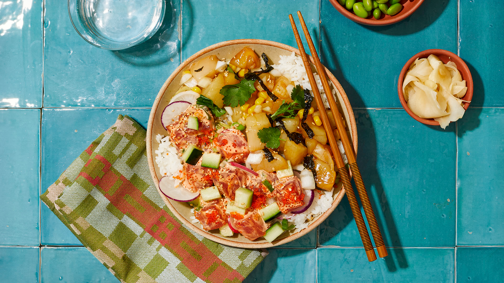 2 Protein Poke Bowl