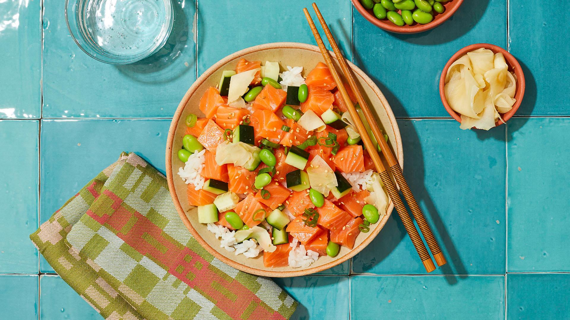 Salmon Poke Bowl
