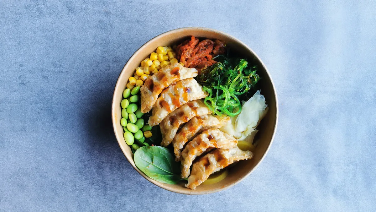 19. Gyoza poke