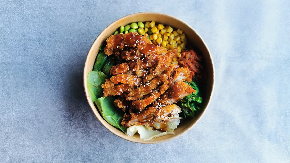 22. Crispy duck poke