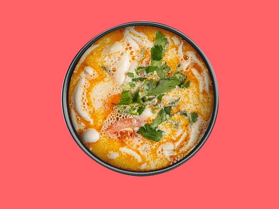 Polévka Tom Kha 👨‍🍳🥣🥄