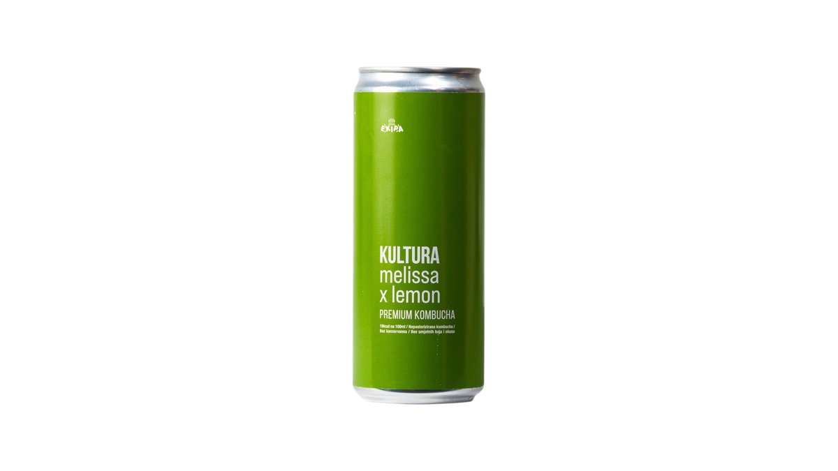 Kombucha Kultura limun i matičnjak 0.33 l