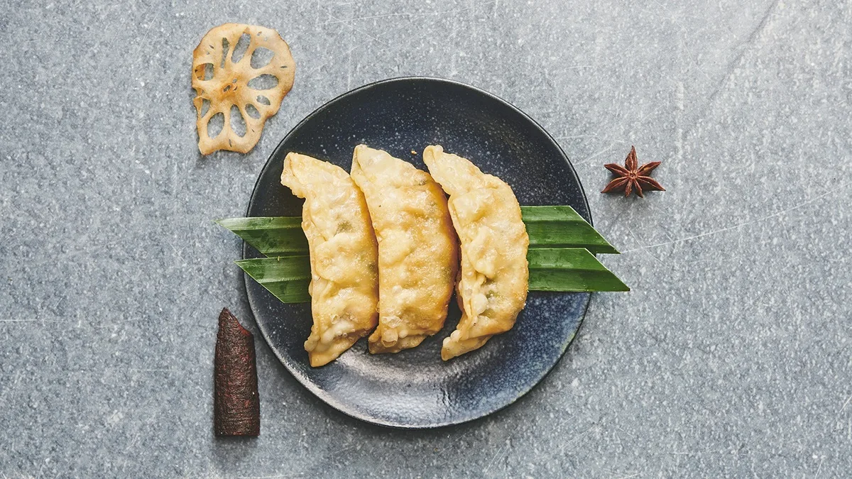 Fried Gyoza med Grøntsager 5 Stk