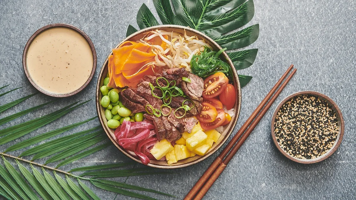 Oksekød Poké