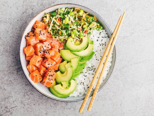 Regular Poke Bowl (3 Scoops)