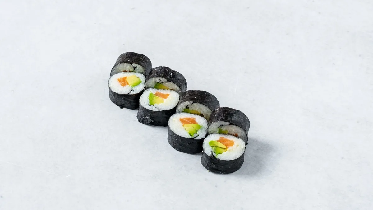 Avokádo sake roll