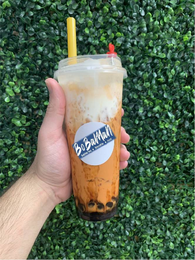 Honey Brown Sugar Thai Tea w. Crema
