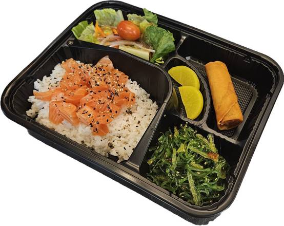 Spicy Mayo Raw Salmon Benton Box