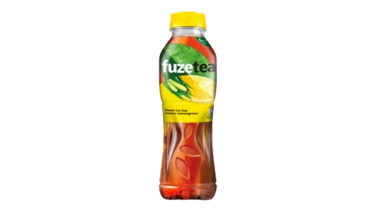 FuzeTea jäätee must sidruni 0,5l