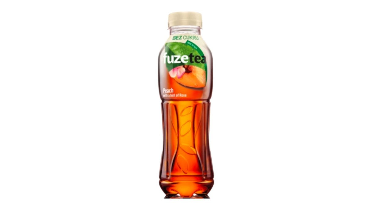 FuzeTea jäätee must virsiku 0,5l