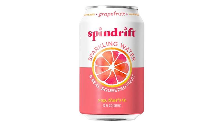Spindrift Grapefruit Sparkling Water